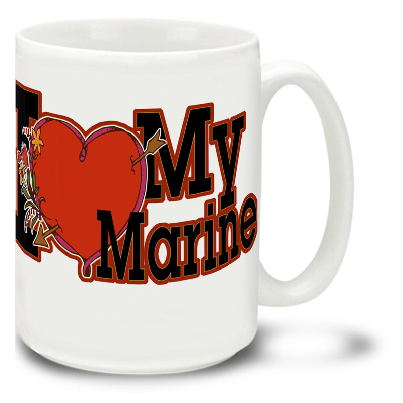 Coffee Cup- I love My Marine